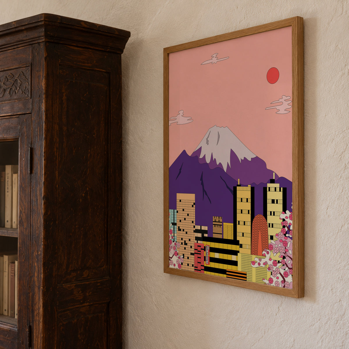 Tokyo - Framed poster detail