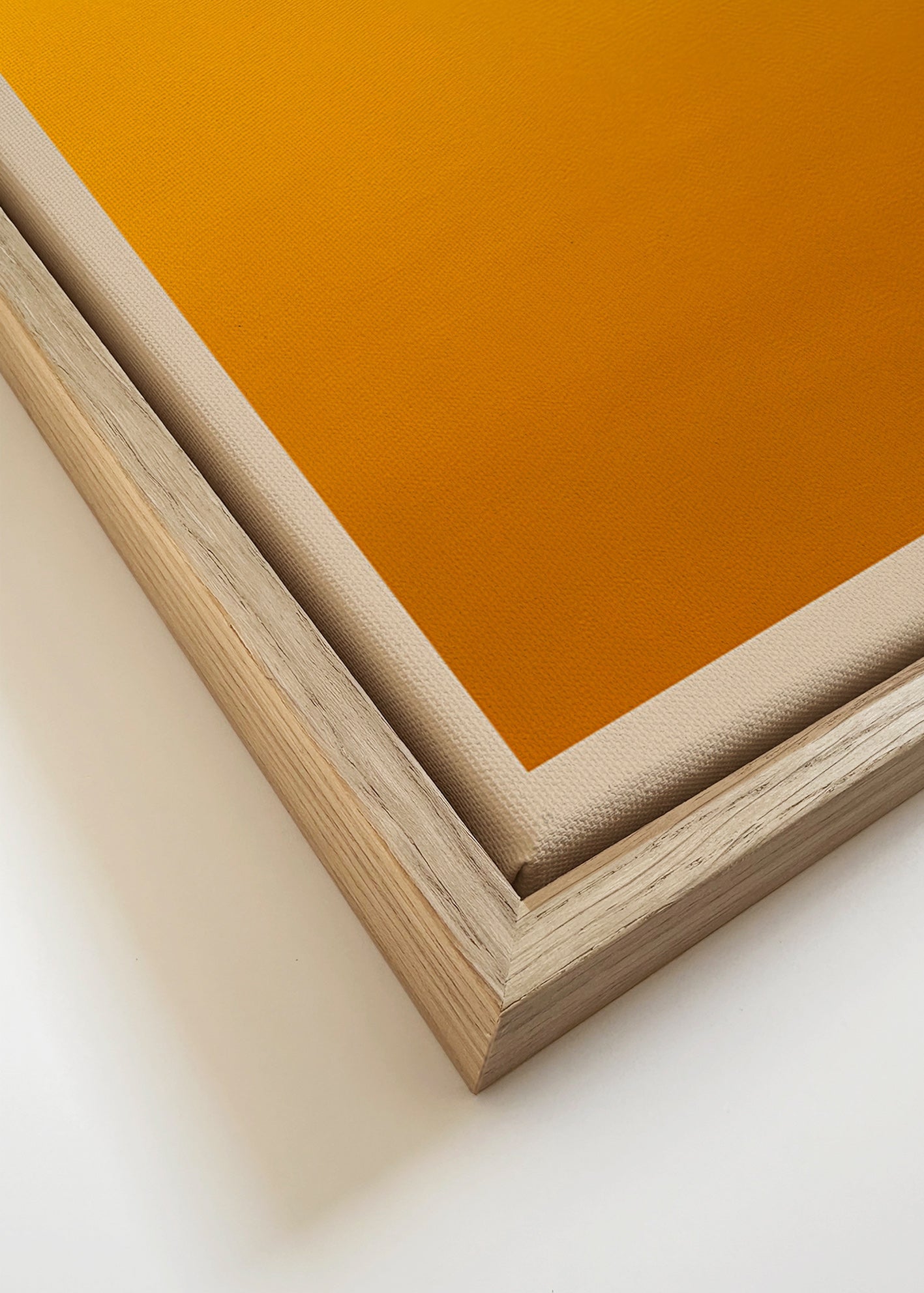 Minimalistisch goudverloop kunstwerk – Canvas detail