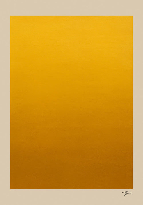 Minimalistisch goudverloop kunstwerk