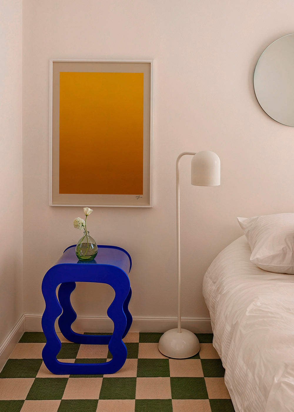 Minimalistisch goudverloop kunstwerk – Product1