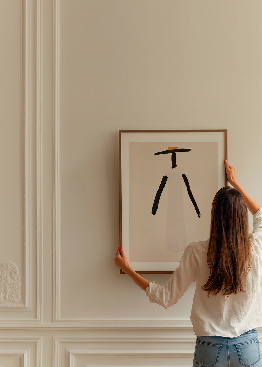 Minimalistische figuur met hoed – Product3