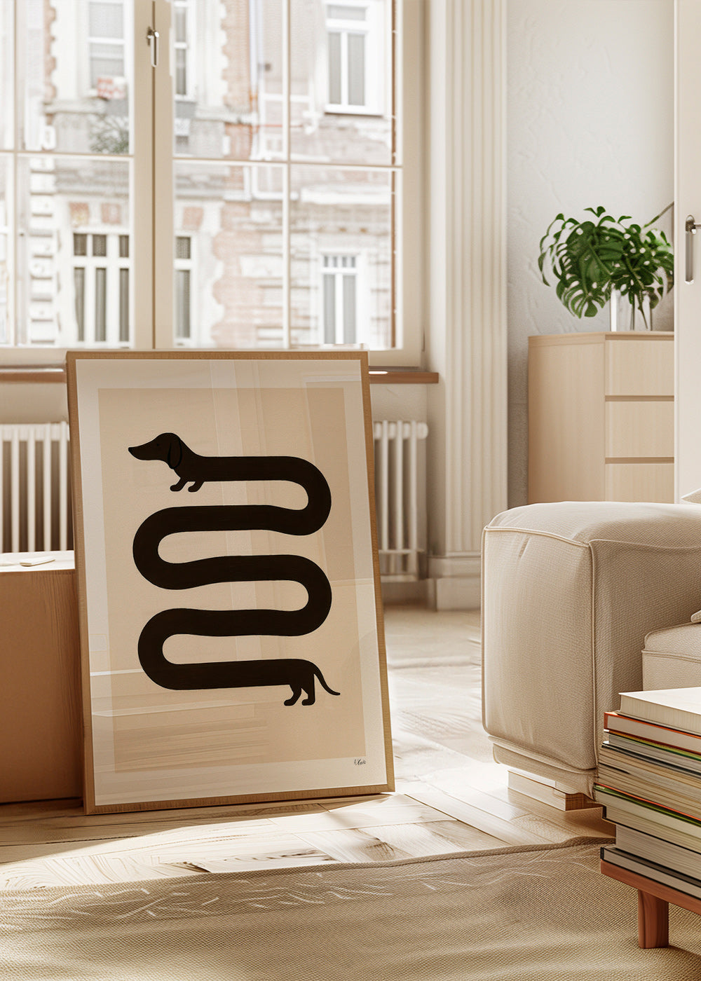 Langwerpige hondenposter – Product1