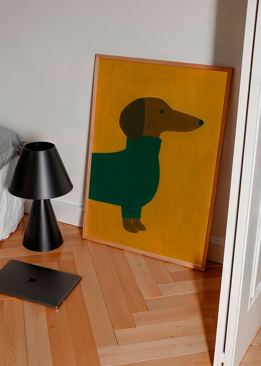 Kunst: Teckel in mosterd – Product3