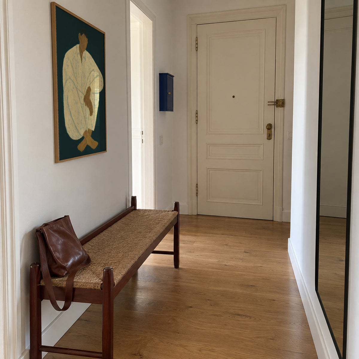 Quiet Moment - Framed poster in an interior