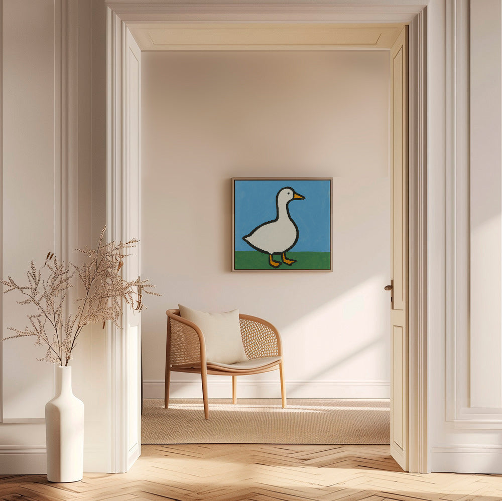 Gans illustratie – Canvas1
