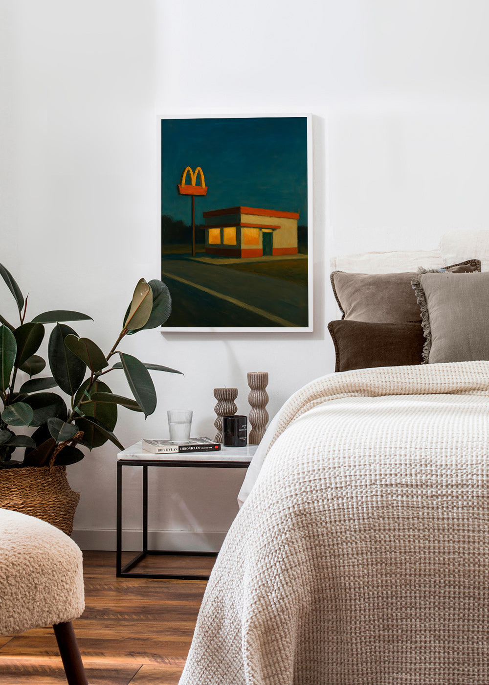 Keuken kunst: nachtelijk diner met herkenbaar bord – Product1