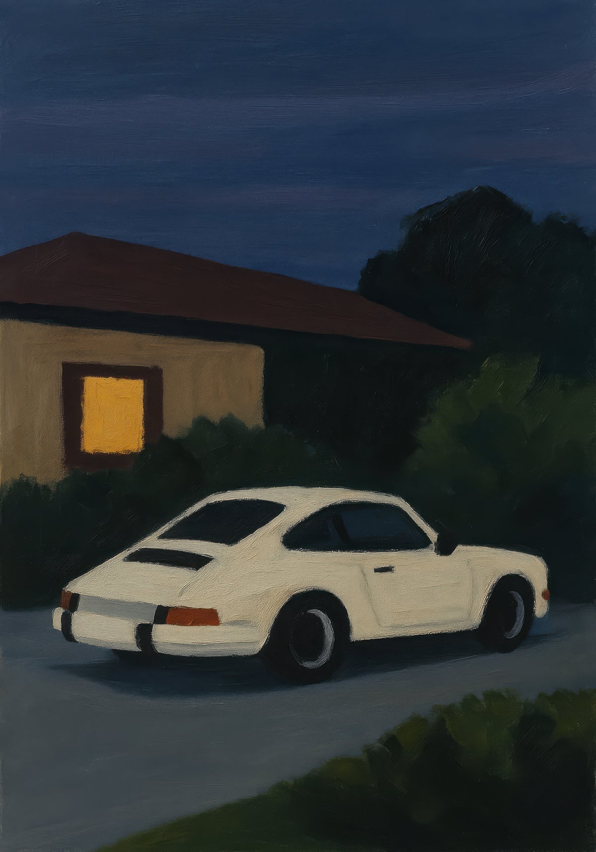 Night Drive - Unframed art print