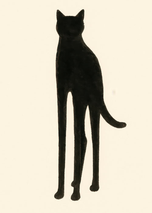 Slender Feline - Unframed art print