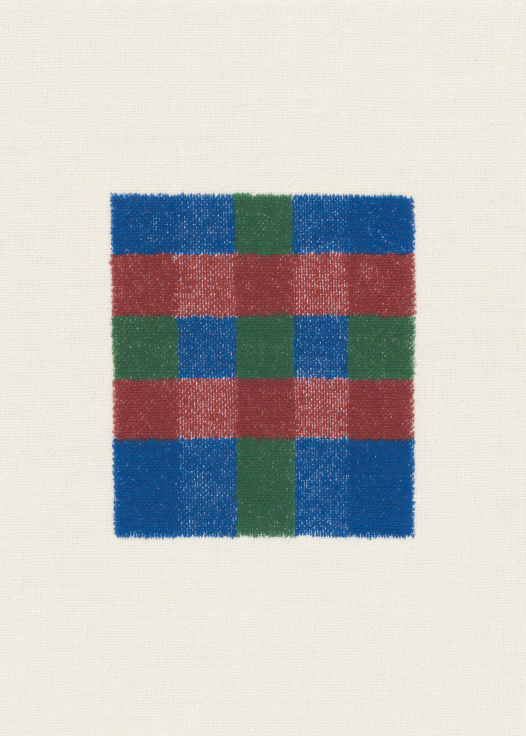 Multi-Color Plaid - Unframed art print