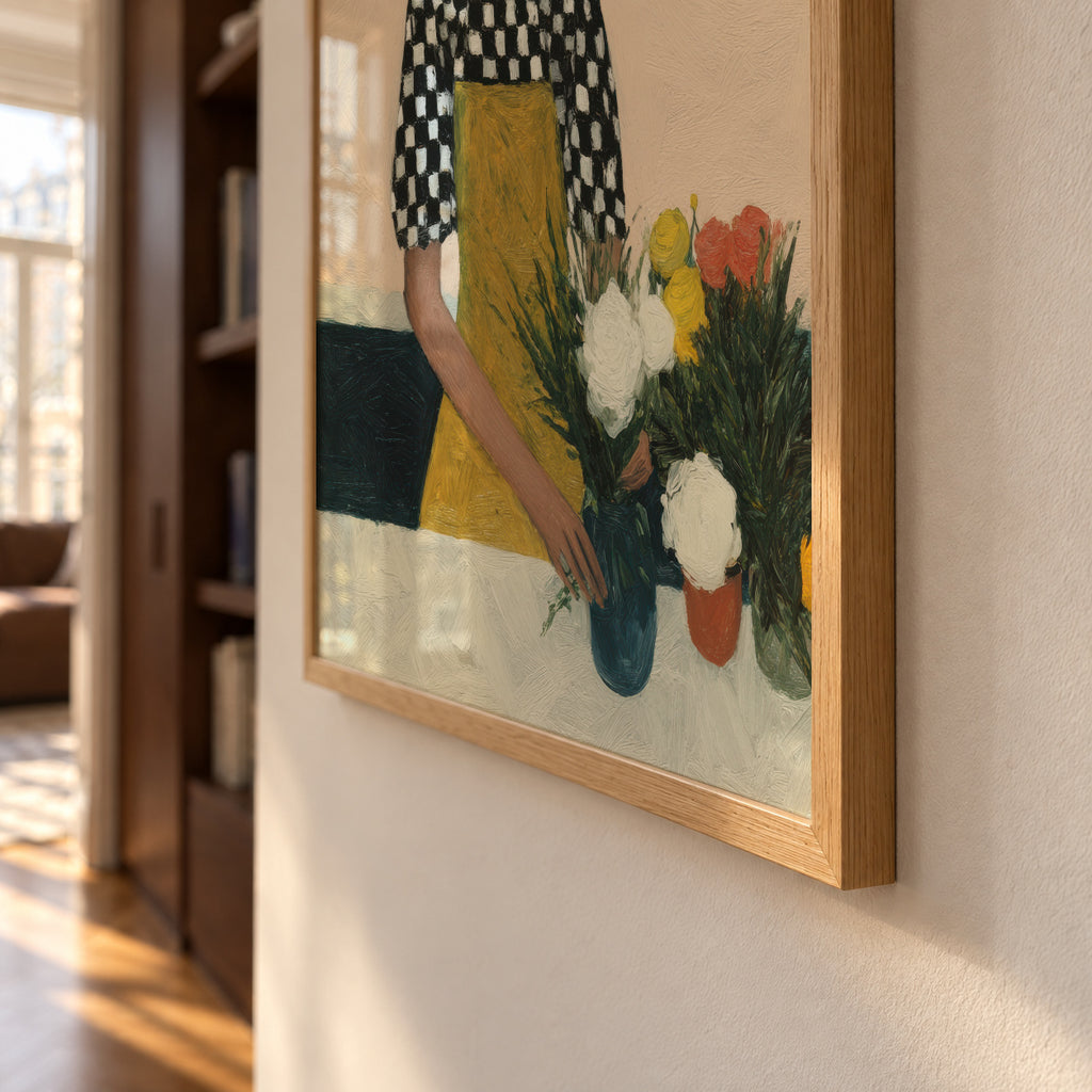 The Florist - Framed poster detail