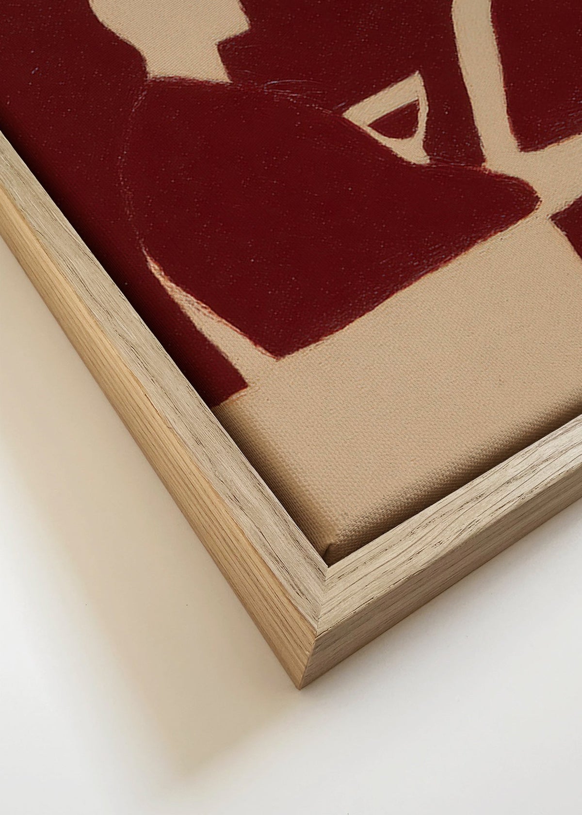 Keuken kunst in silhouet – Canvas detail