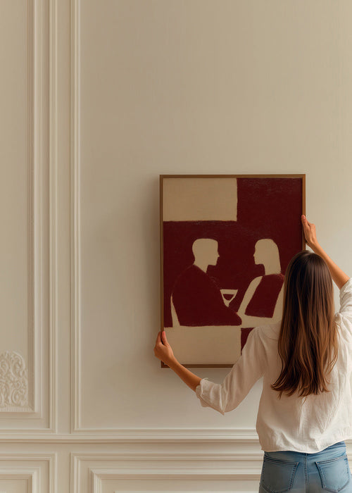 Keuken kunst in silhouet – Product1