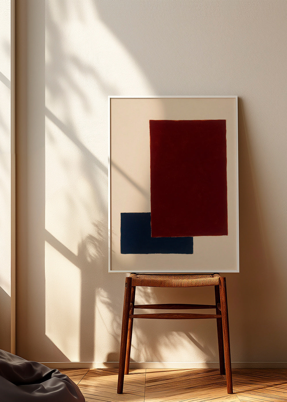 Geometrisch schilderij met overlappende rechthoeken – Product3