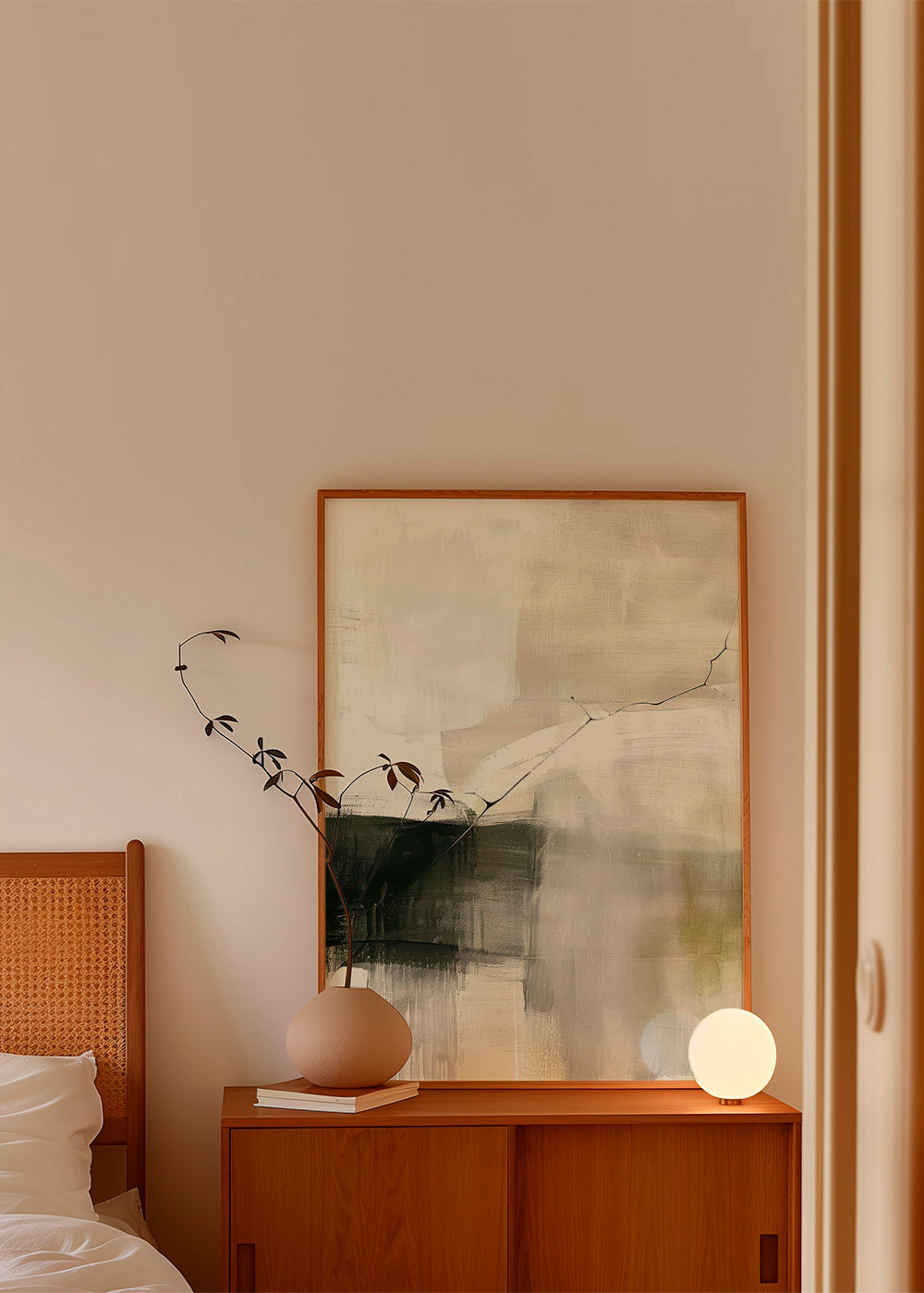 Abstract kunstwerk met zachte horizon – Product1