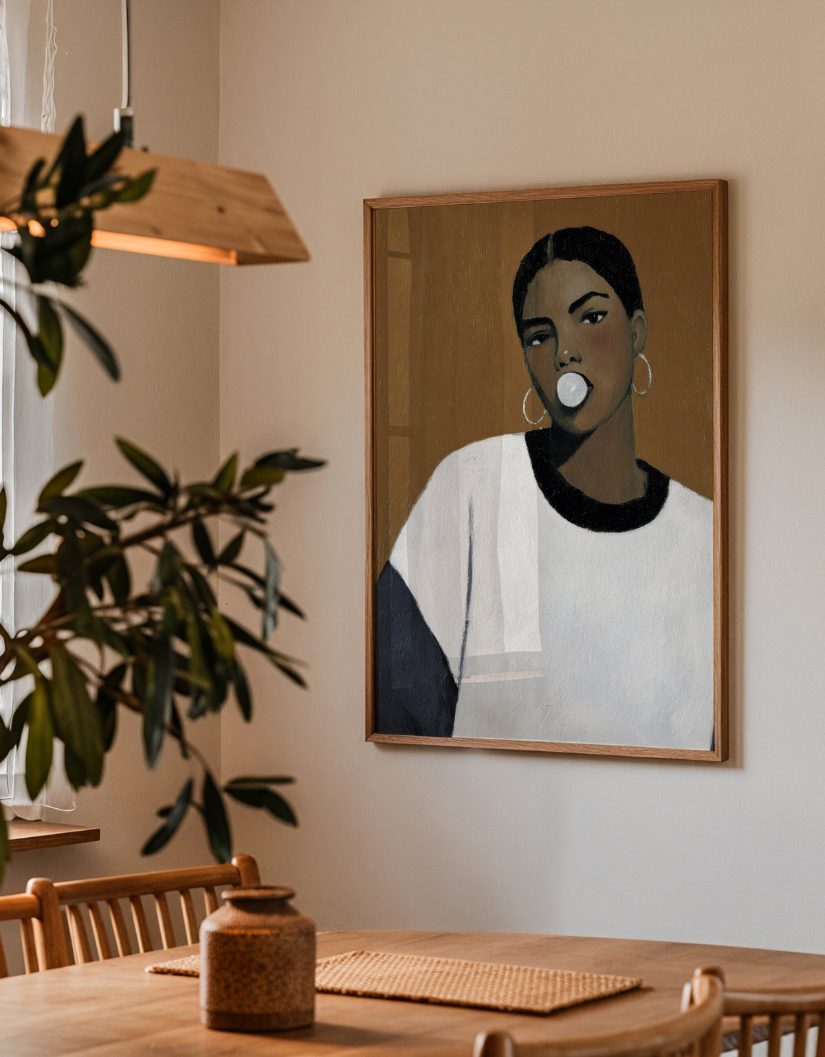 Bold Beauty - Framed poster detail