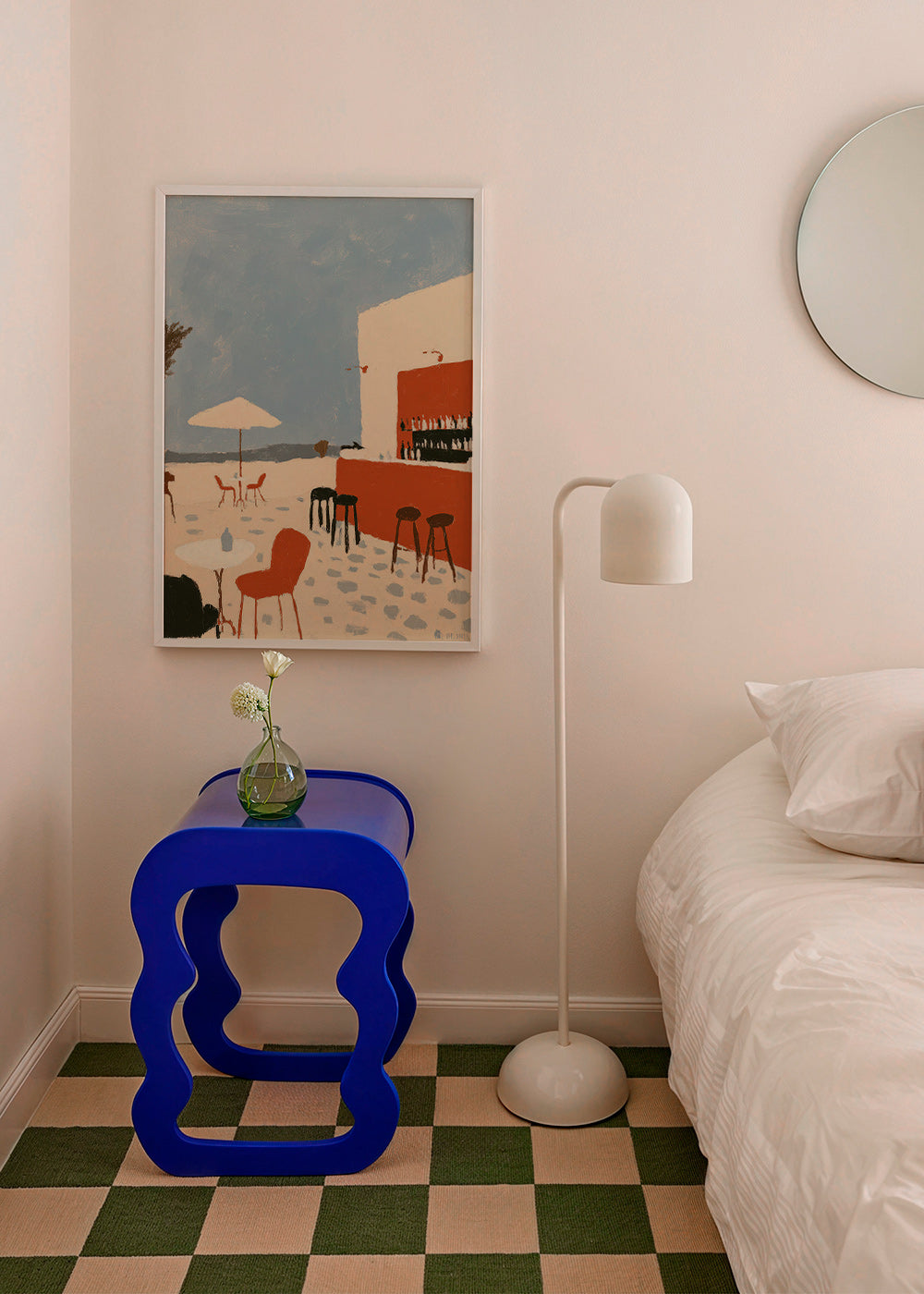 Landschap kunst: minimalistisch kustterras – Product1