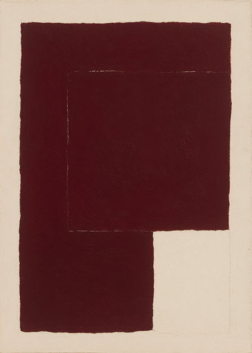 Crimson Structure I - Unframed art print