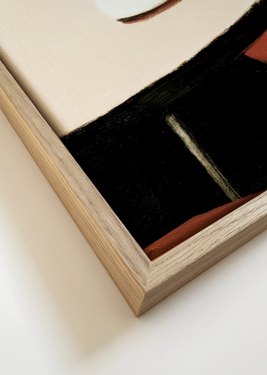 Martini for One - Framed canvas detail