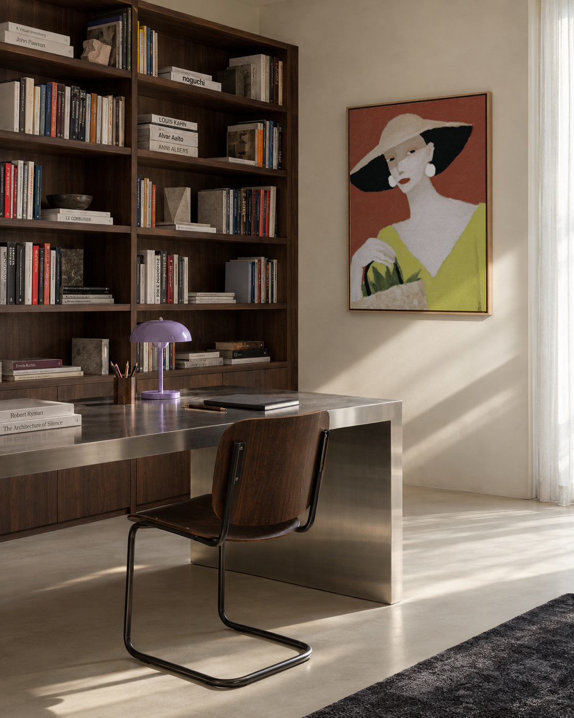 Market Finds - Framed canvas in an interior