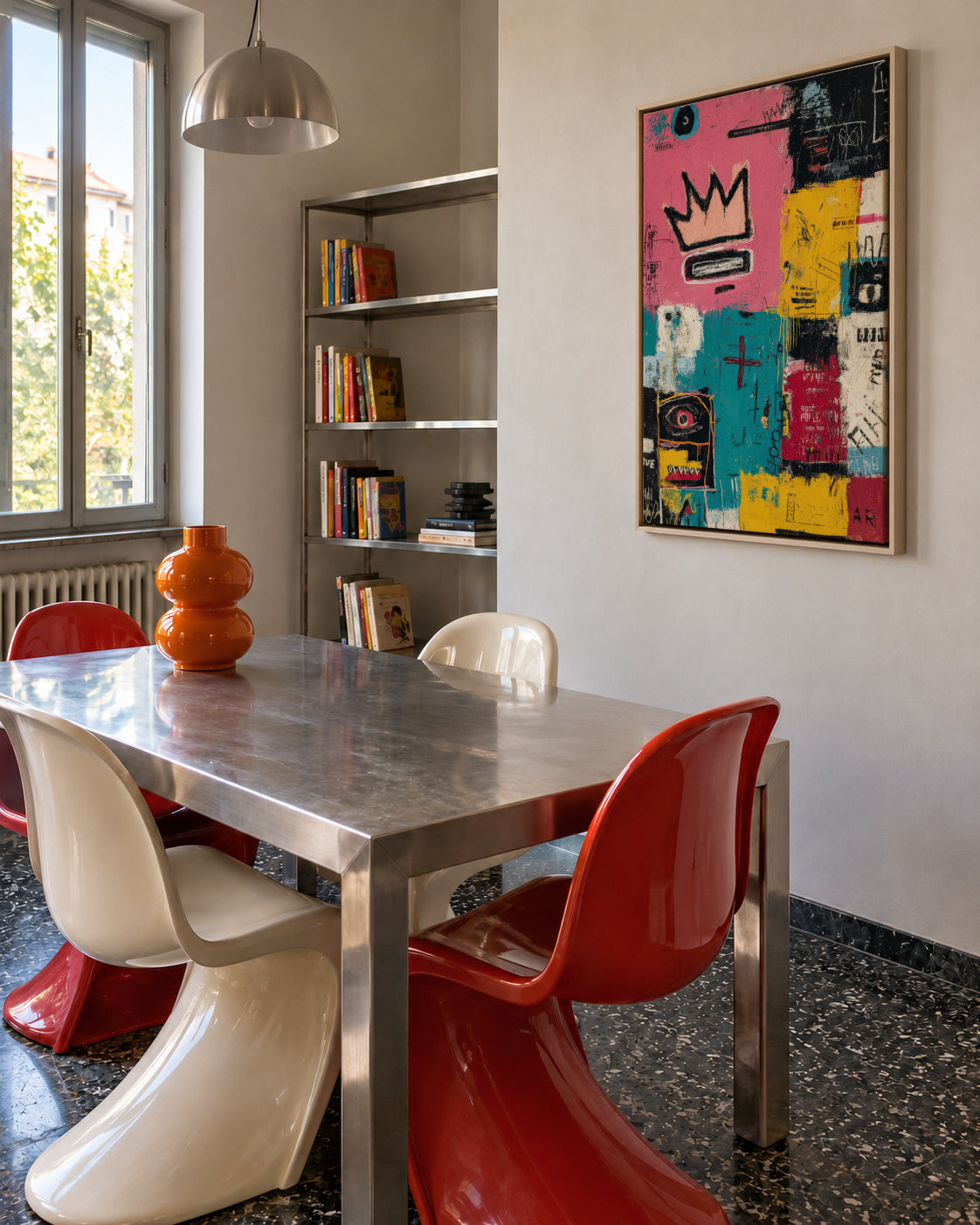 Crown District - Framed canvas in an interior