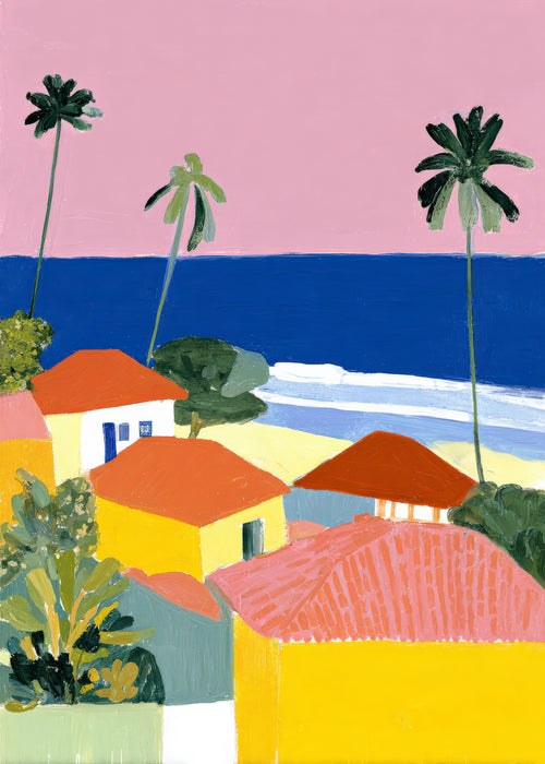 Palm Coast - Unframed art print