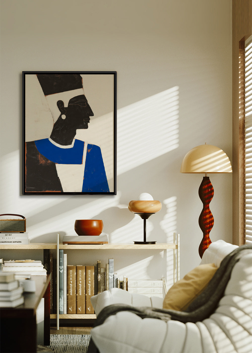 Illustration profil égyptien