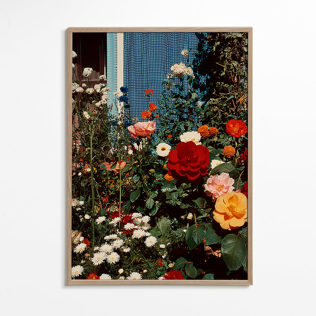 Impression botanique: jardin fleuri