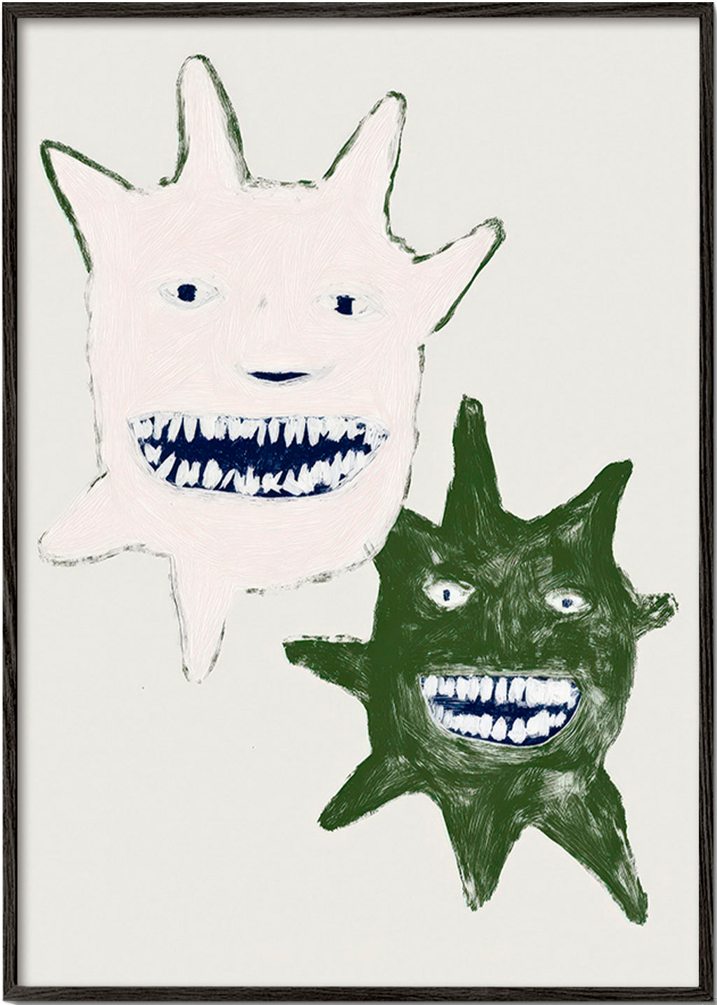 Illustration Zwillingsmonster