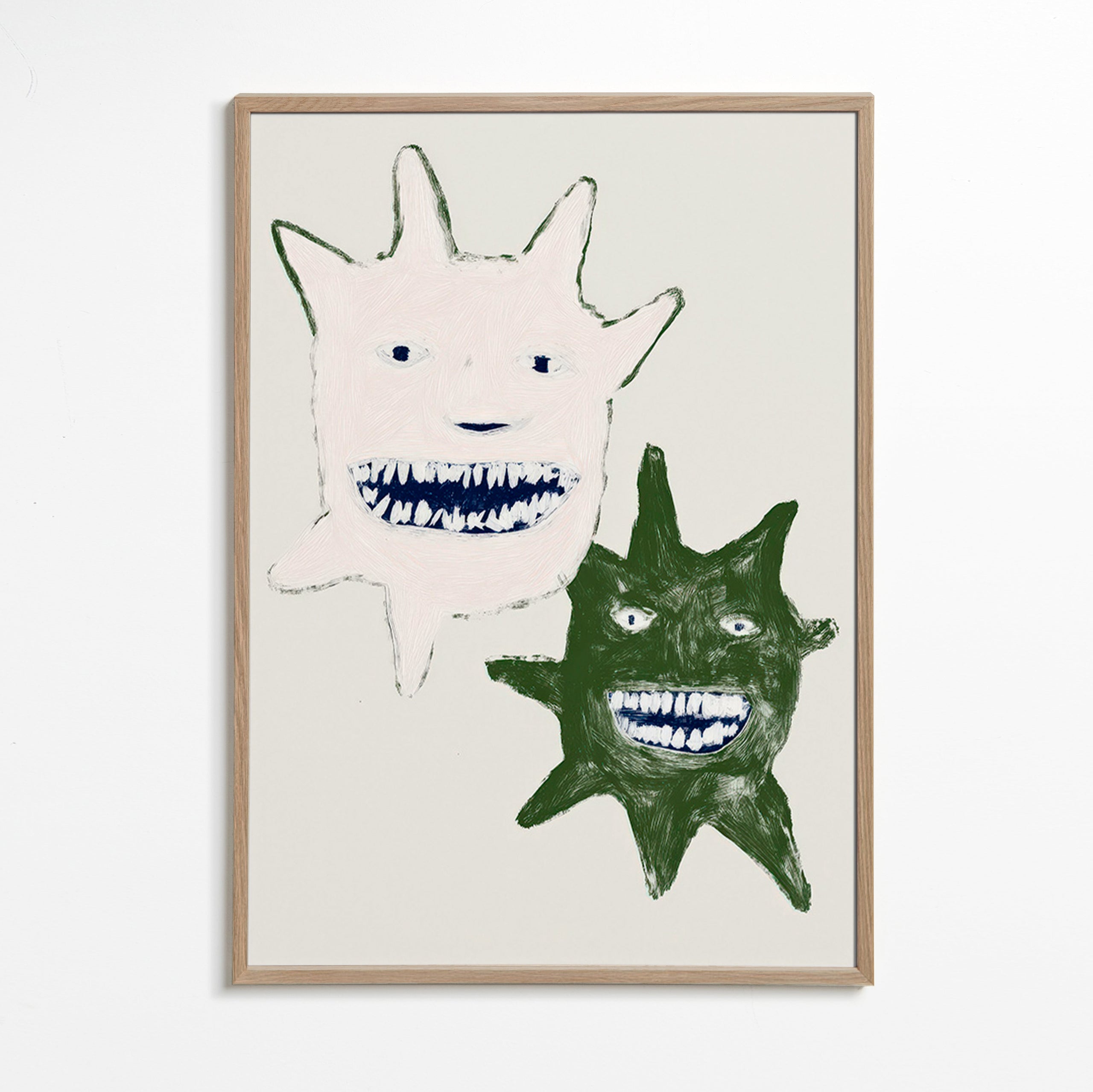 Illustration Zwillingsmonster