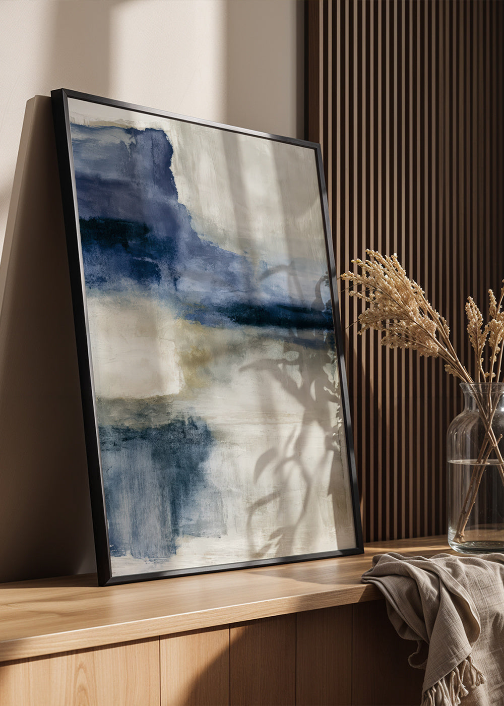Silent Lake - Framed poster in an interior