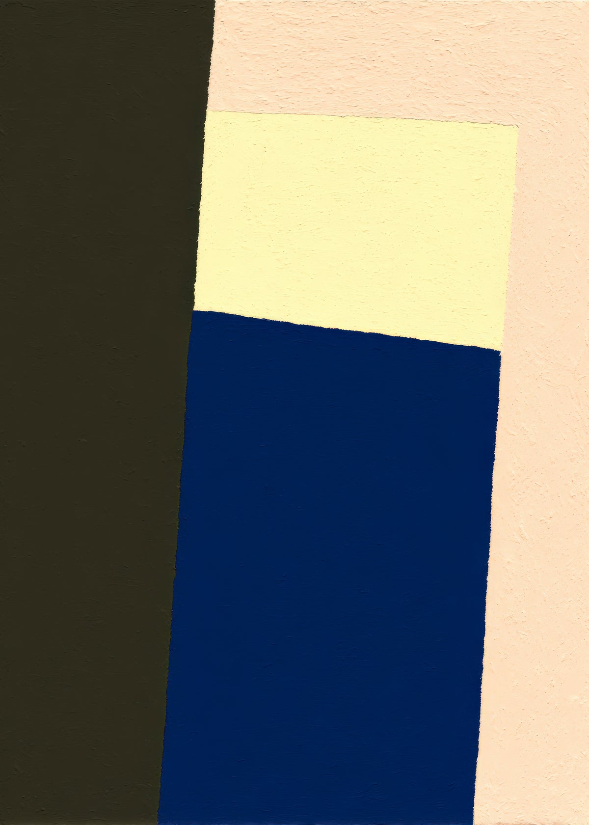 Indigo Wall - Unframed art print
