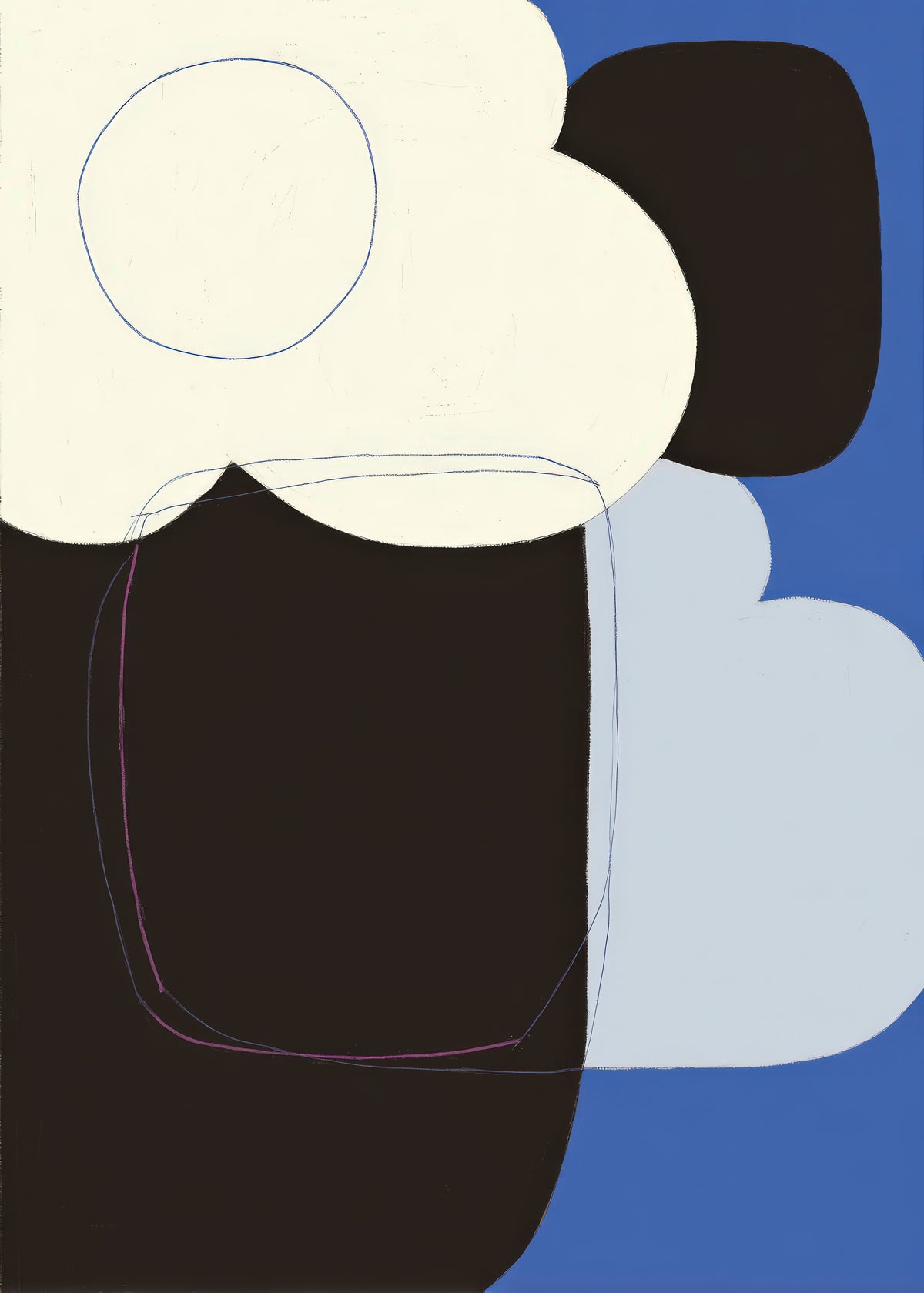 Midnight Forms - Unframed art print