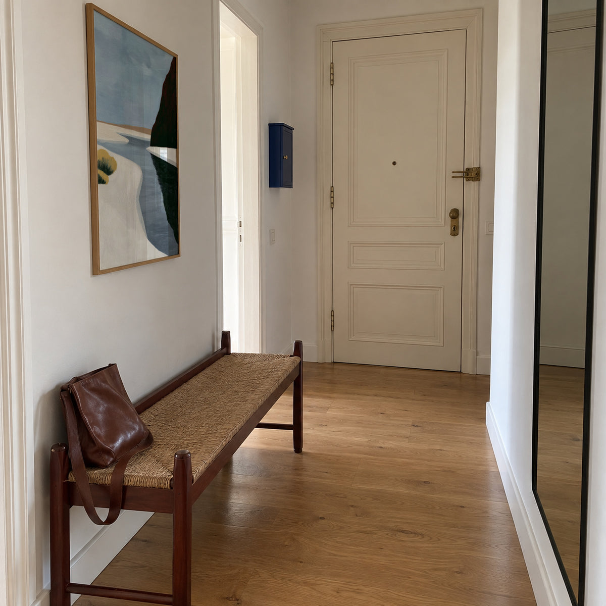 Black Coast - Framed poster in an interior