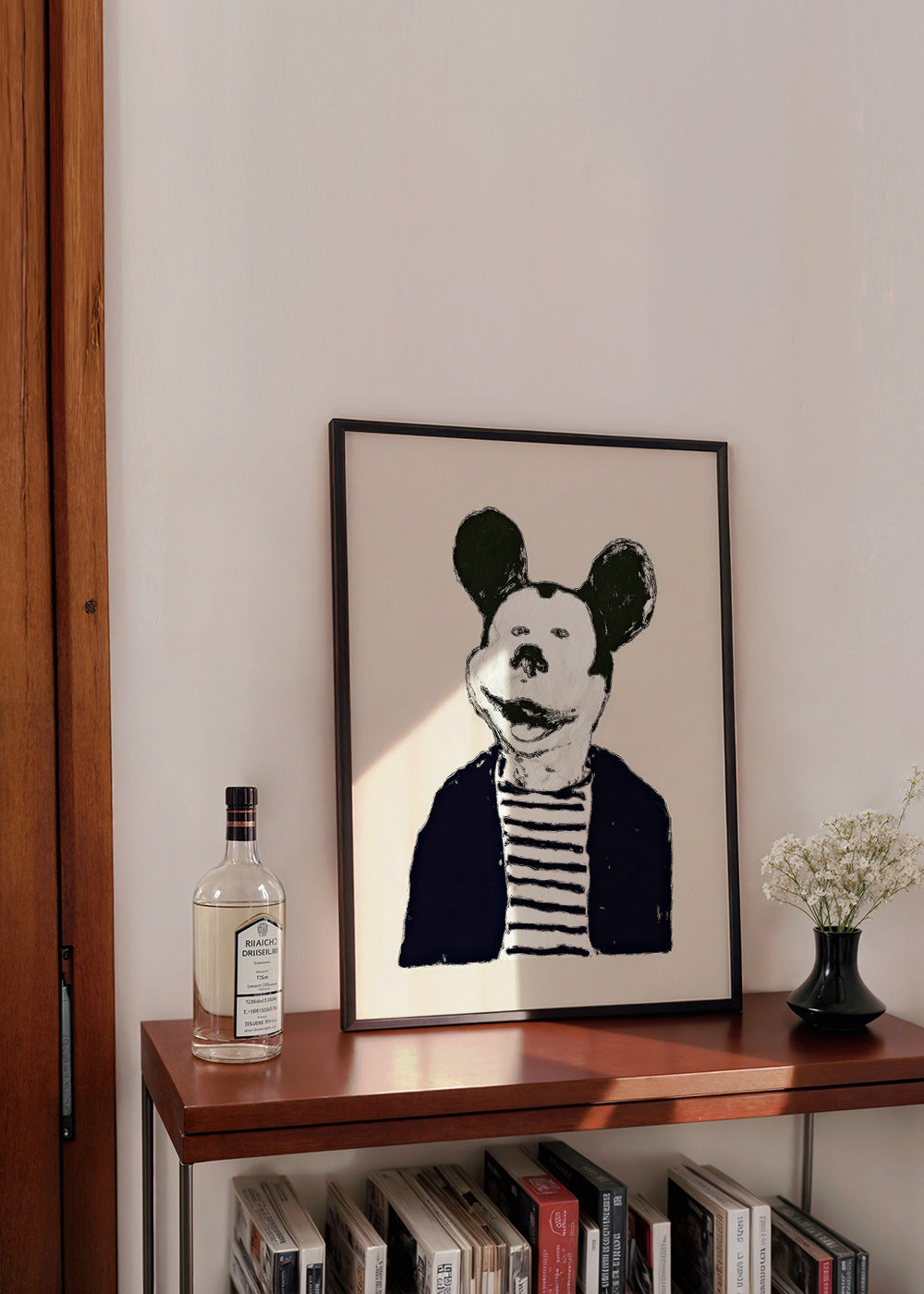 Illustration souris distinguée