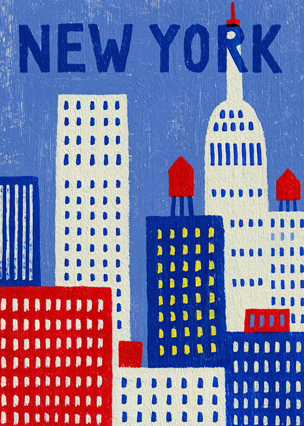 Stadtkunst New York Illustration