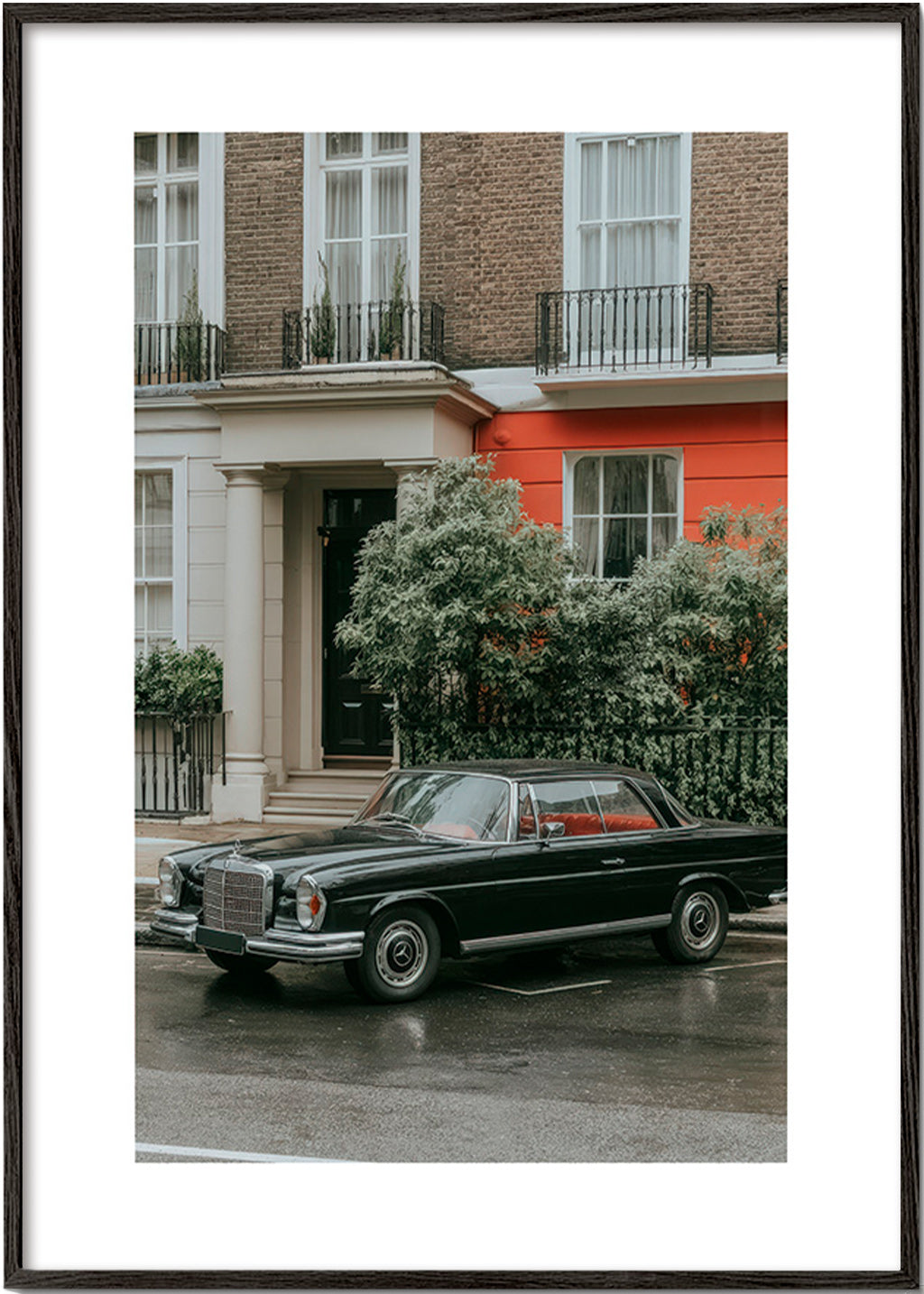Straßenfotografie mit klassischem Auto