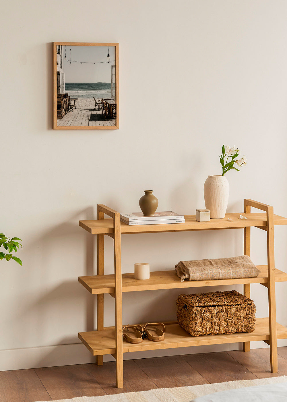 Landschap poster open terras