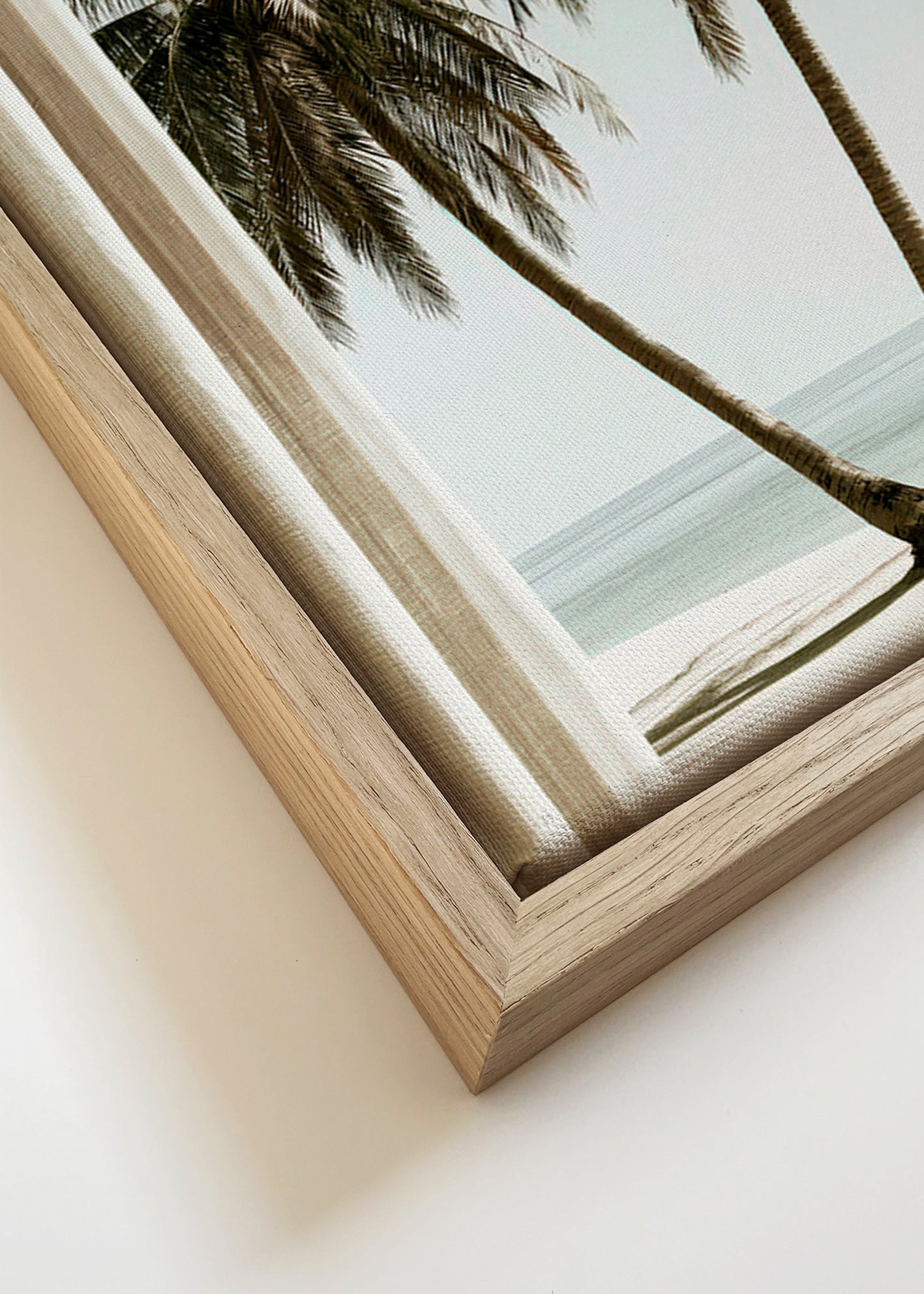 Botanische print twee palmen