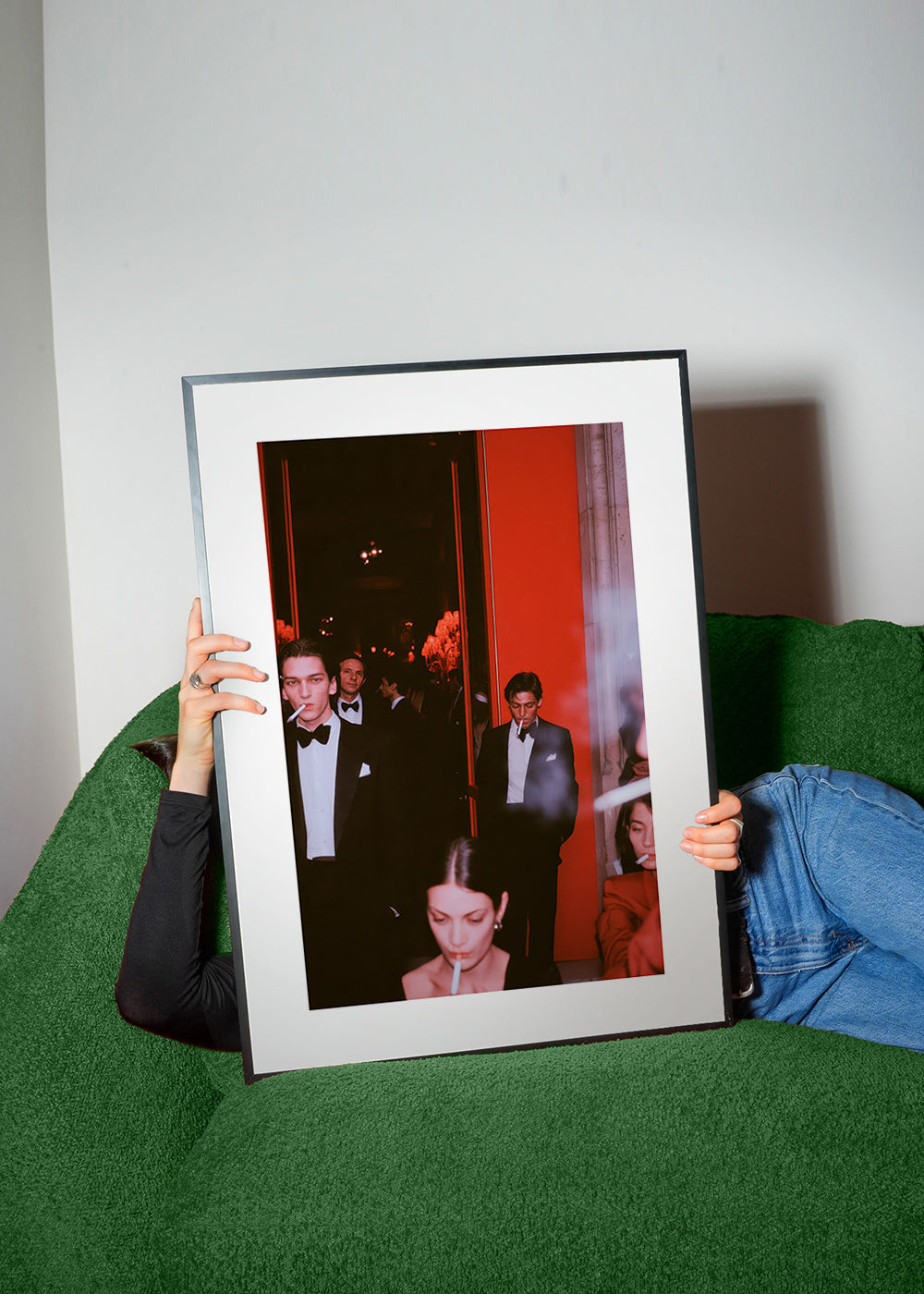 Fotografie Afterparty in smoking