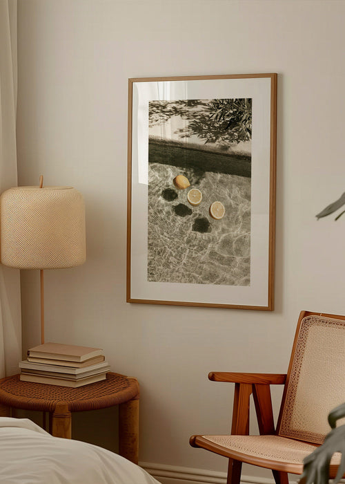 Küchenkunst mit schwebenden Zitronen