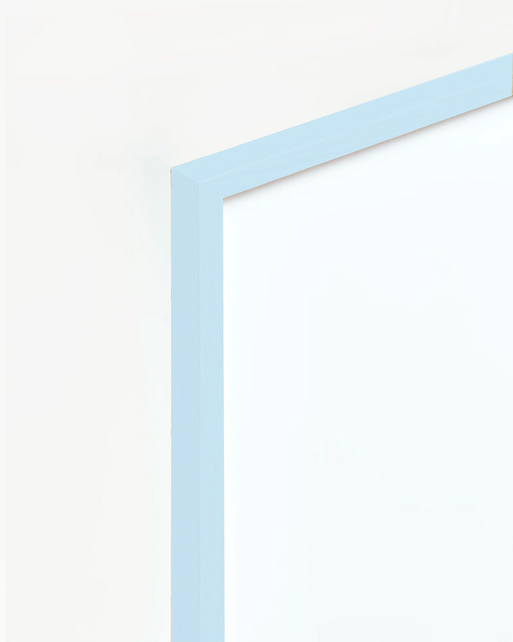 Rahmen pastellblau 40x50