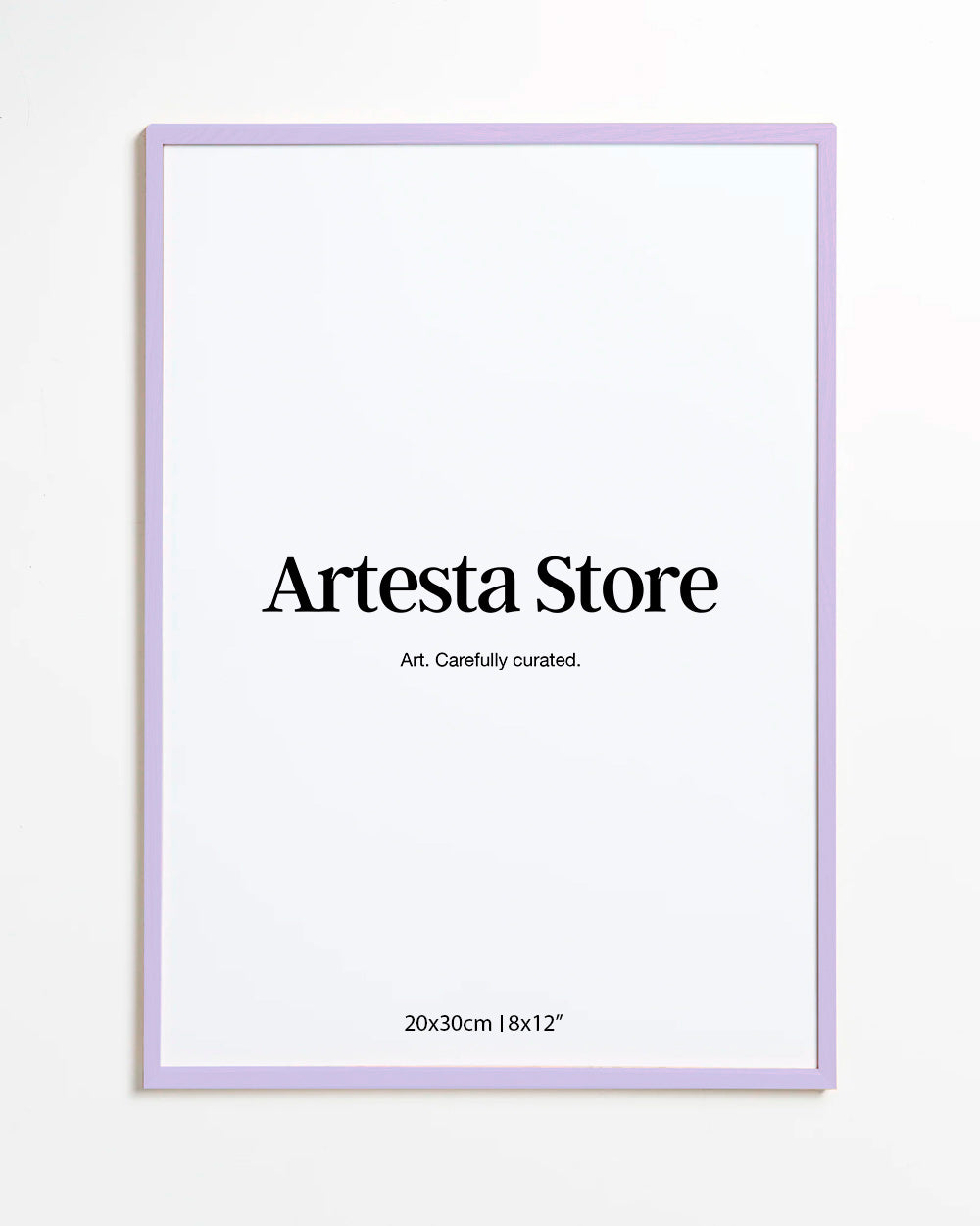 Lijst pastellavendel 20x30