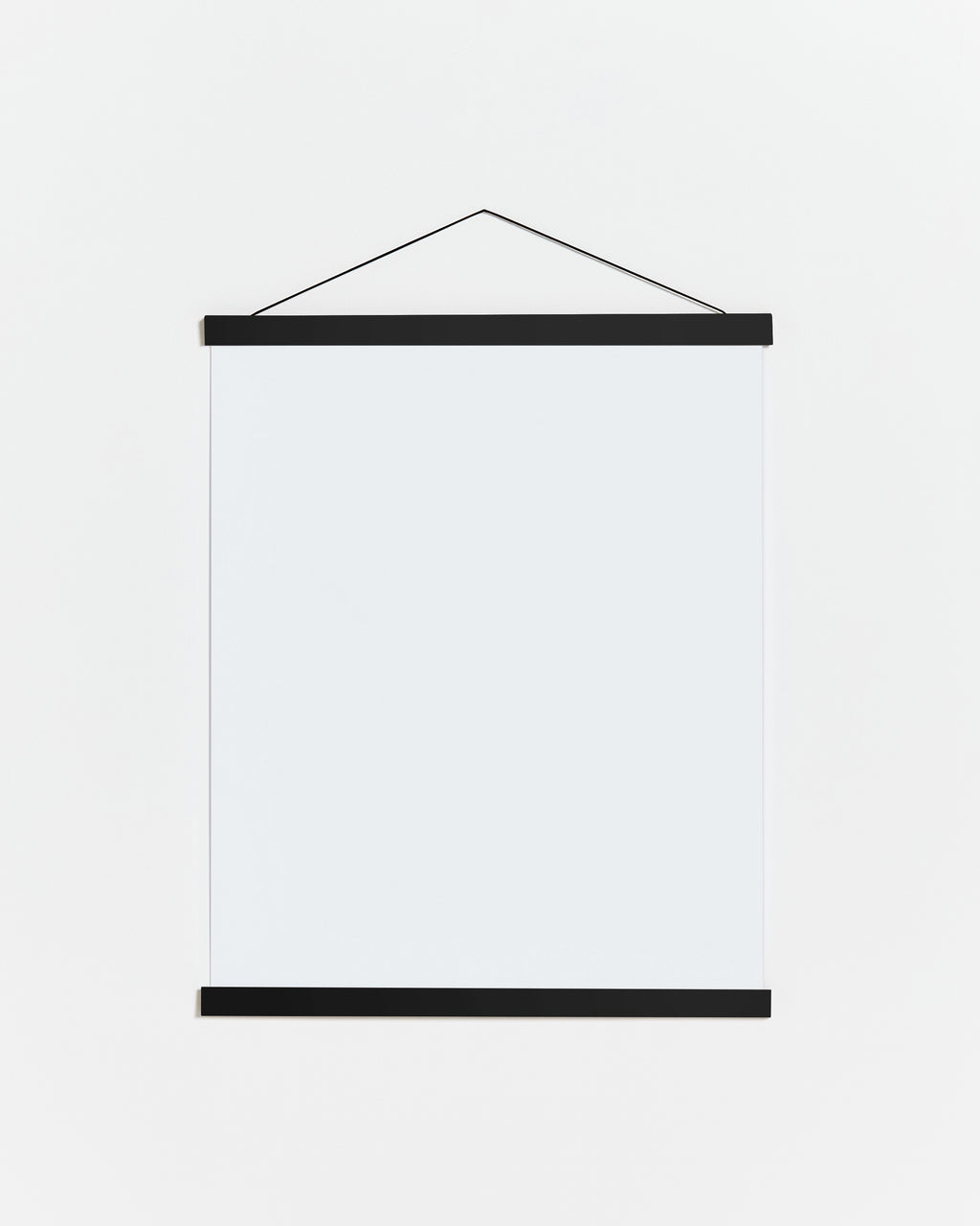 Colgador para póster de 50cm de madera y color negro